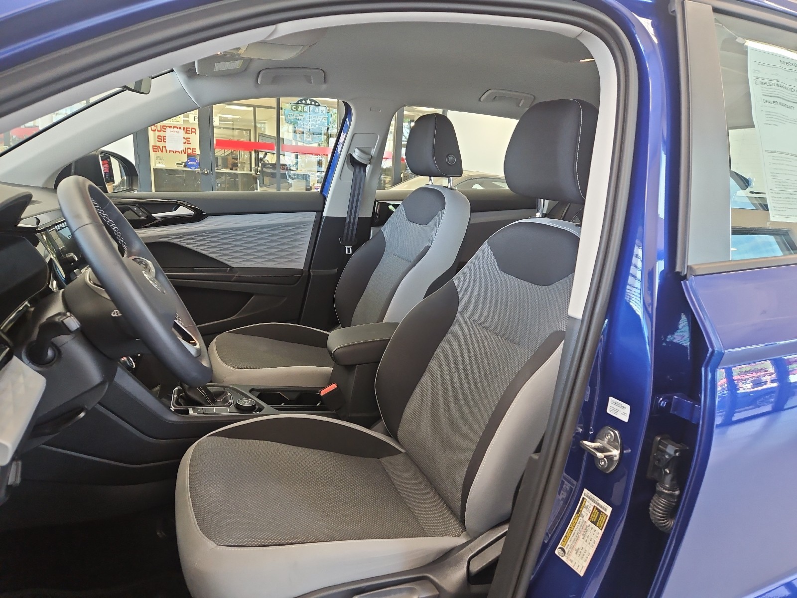 Used 2024 Dusk Blue Metallic Volkswagen S image 8