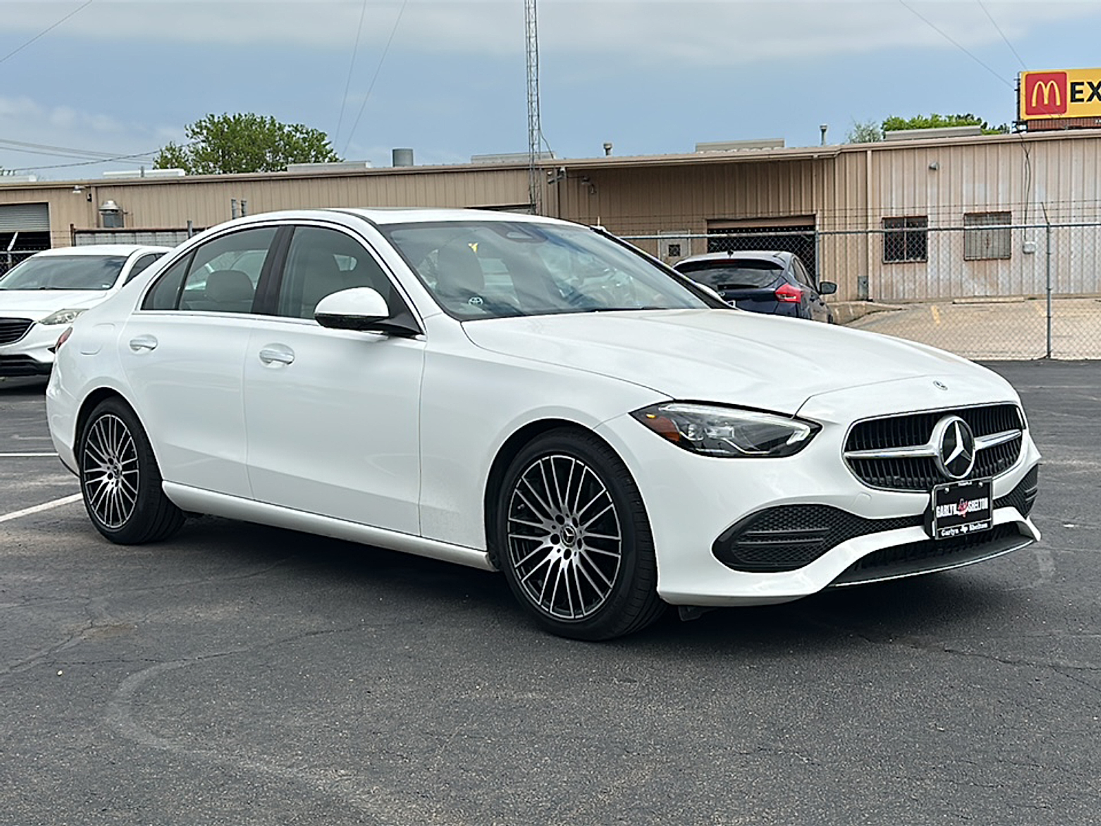 Used 2022 Polar White Mercedes-Benz C 300 image 10