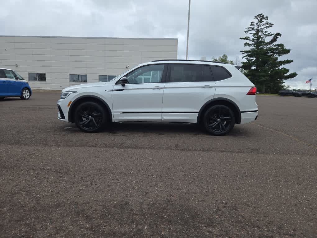 Certified 2023 Volkswagen Tiguan SE R-LINE BLACK with VIN 3VVCB7AX5PM117853 for sale in Hermantown, Minnesota