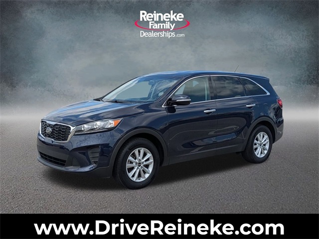 Used 2020 Blue Kia LX image 1