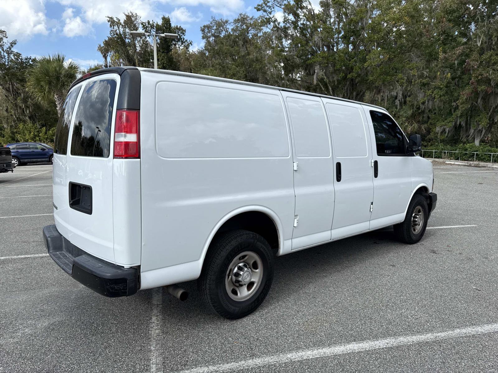 Used 2018 Chevrolet Express Cargo Work Van with VIN 1GCWGAFPXJ1257985 for sale in New Smyrna Beach, FL