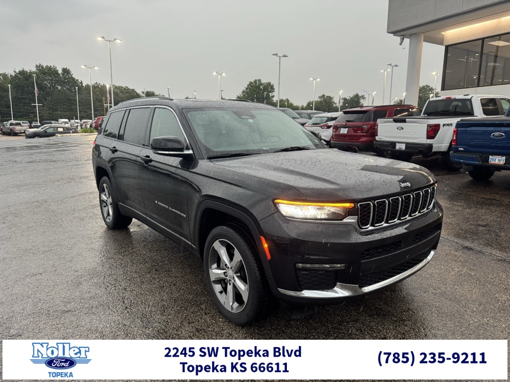 Used 2021 Jeep Grand Cherokee L Limited with VIN 1C4RJKBGXM8150649 for sale in Kansas City