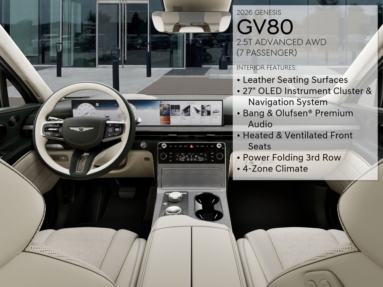 2026 Genesis GV80 2.5T Advanced photo 15
