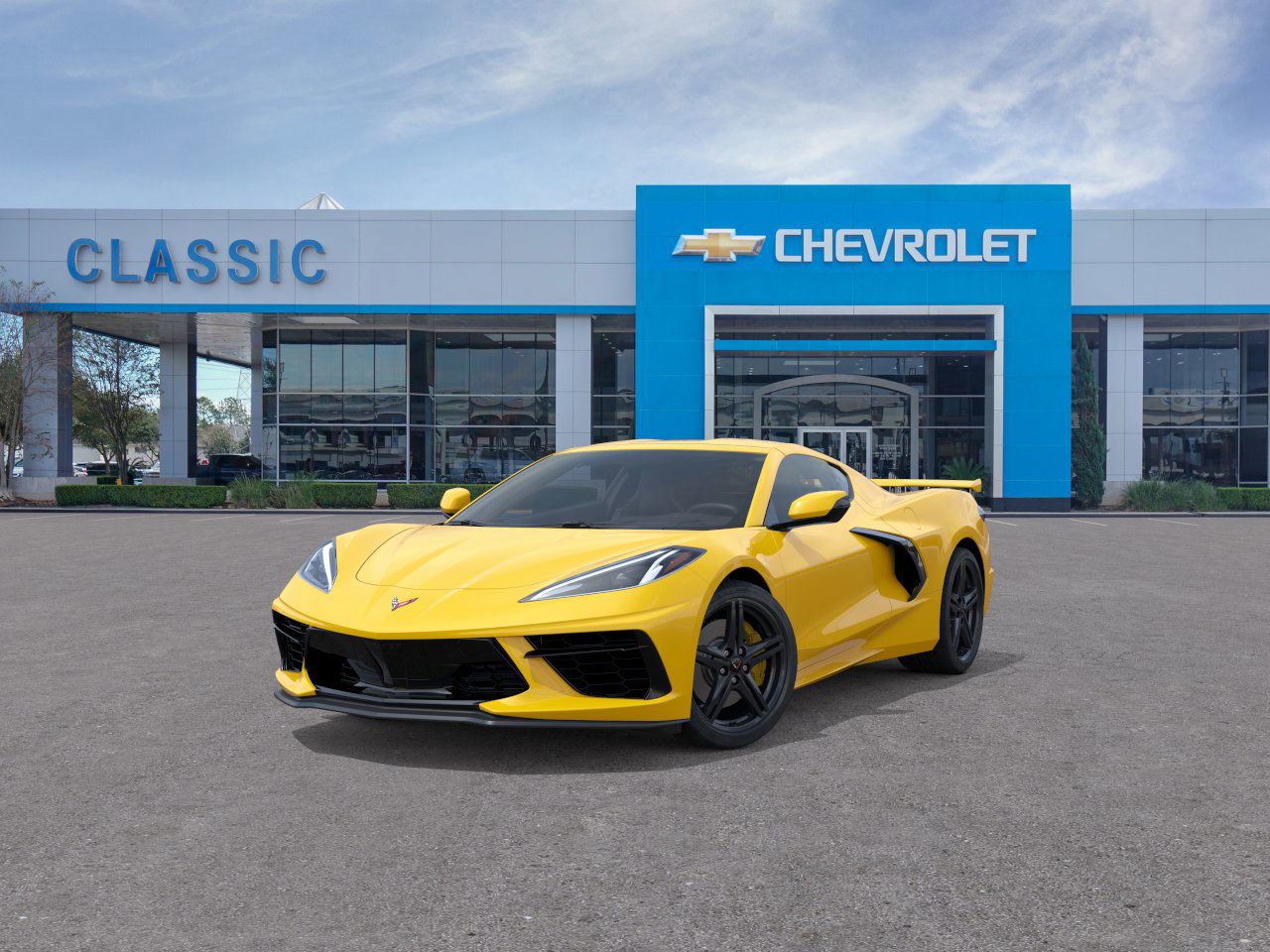 2026 Chevrolet Corvette Stingray 1LT Yellow at Classic Elite Chevrolet Hwy 6