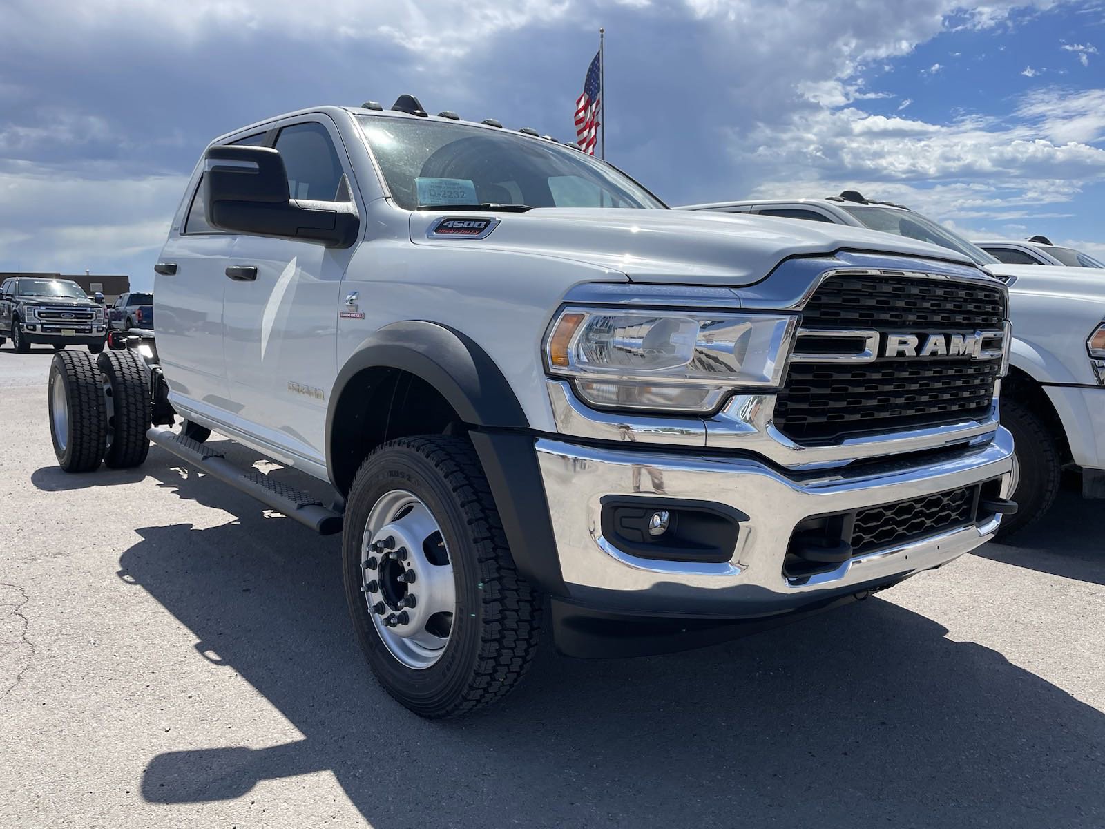 New 2024 Bright White Clearcoat Ram SLT image 11