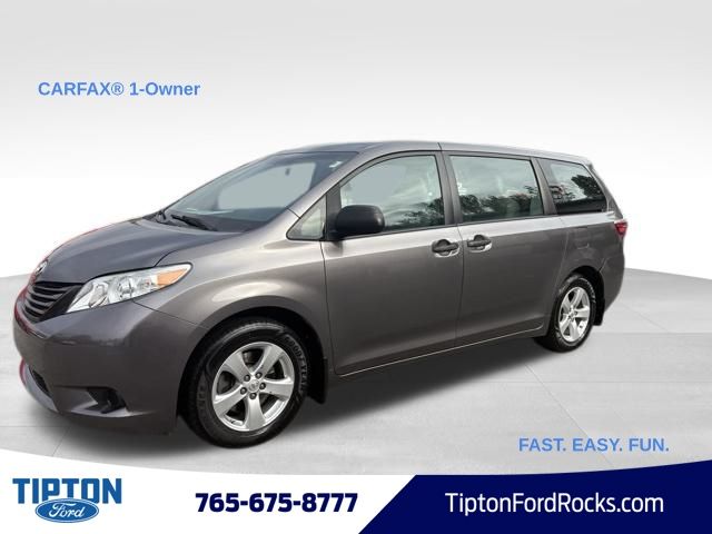 Used 2017 Toyota Sienna L with VIN 5TDZZ3DC8HS872535 for sale in Tipton, IN