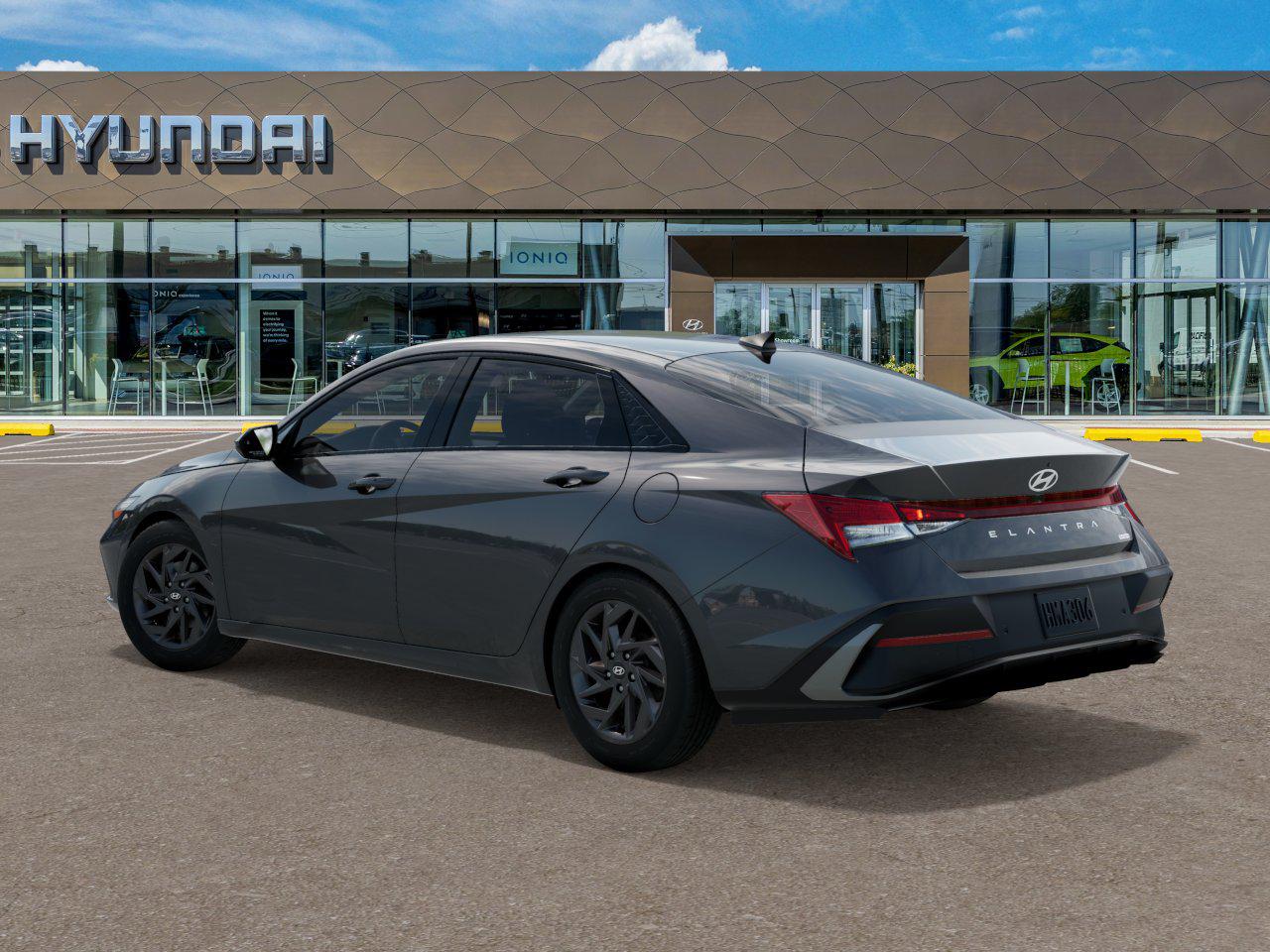 2025 Hyundai Elantra Hybrid Blue photo 4