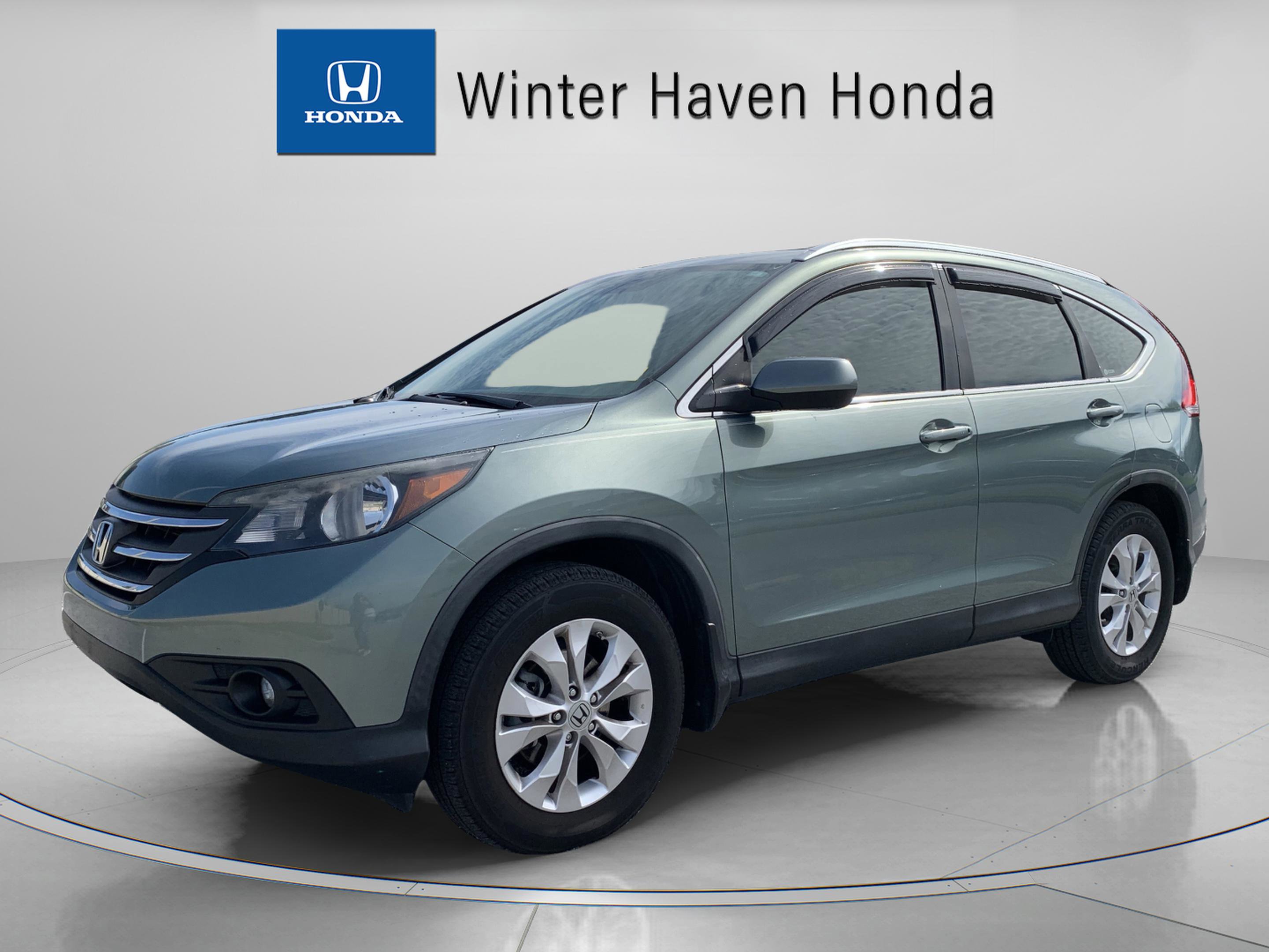 Used 2012 Honda CR-V EX-L with VIN 2HKRM3H73CH510493 for sale in Winter Haven, FL
