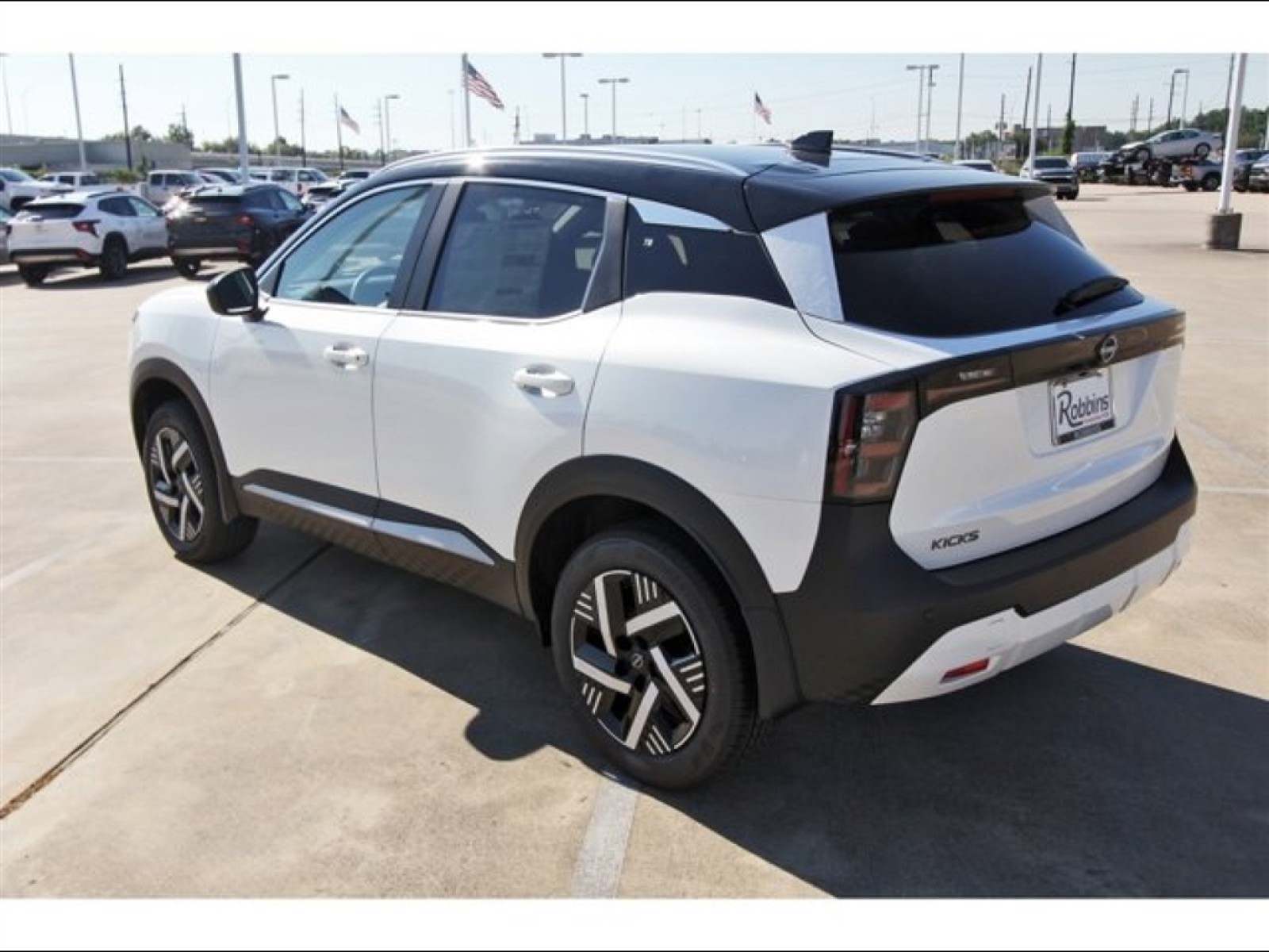 2026 Nissan Kicks SV White at Robbins Nissan