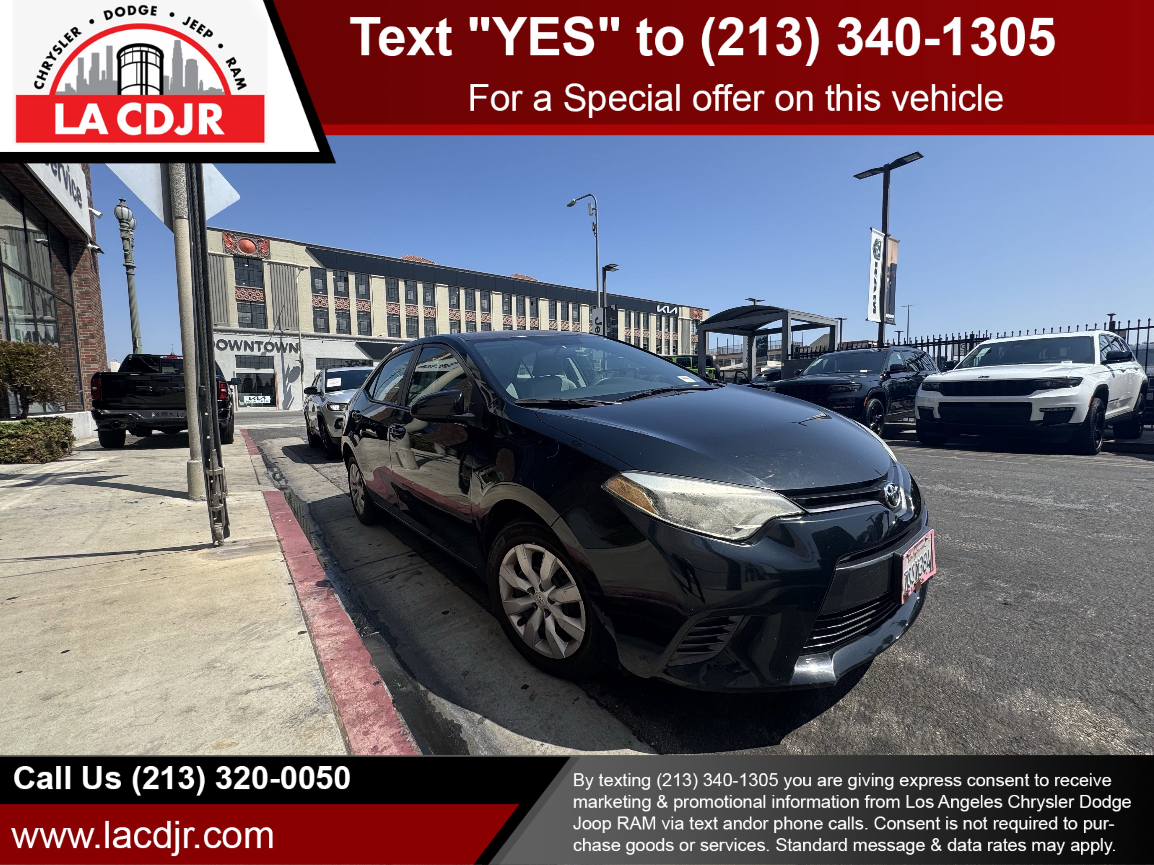 Used 2016 Black Toyota L image 1