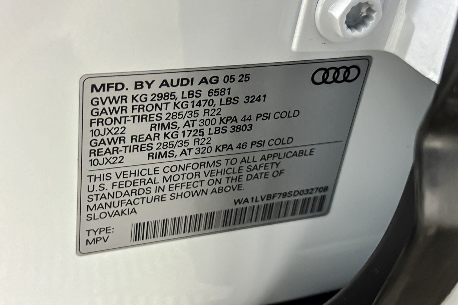 New 2025 Glacier White Metallic Audi Premium Plus 55 TFSI quattro image 26