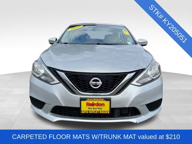 Used 2019 Nissan Sentra S with VIN 3N1AB7AP1KY205051 for sale in Burien, WA