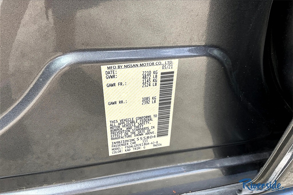 2021 Nissan Leaf SL Plus photo 9