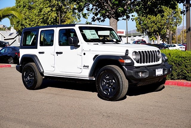 New 2026 Bright White Clear-Coat Exterior Paint Jeep Sport image 6