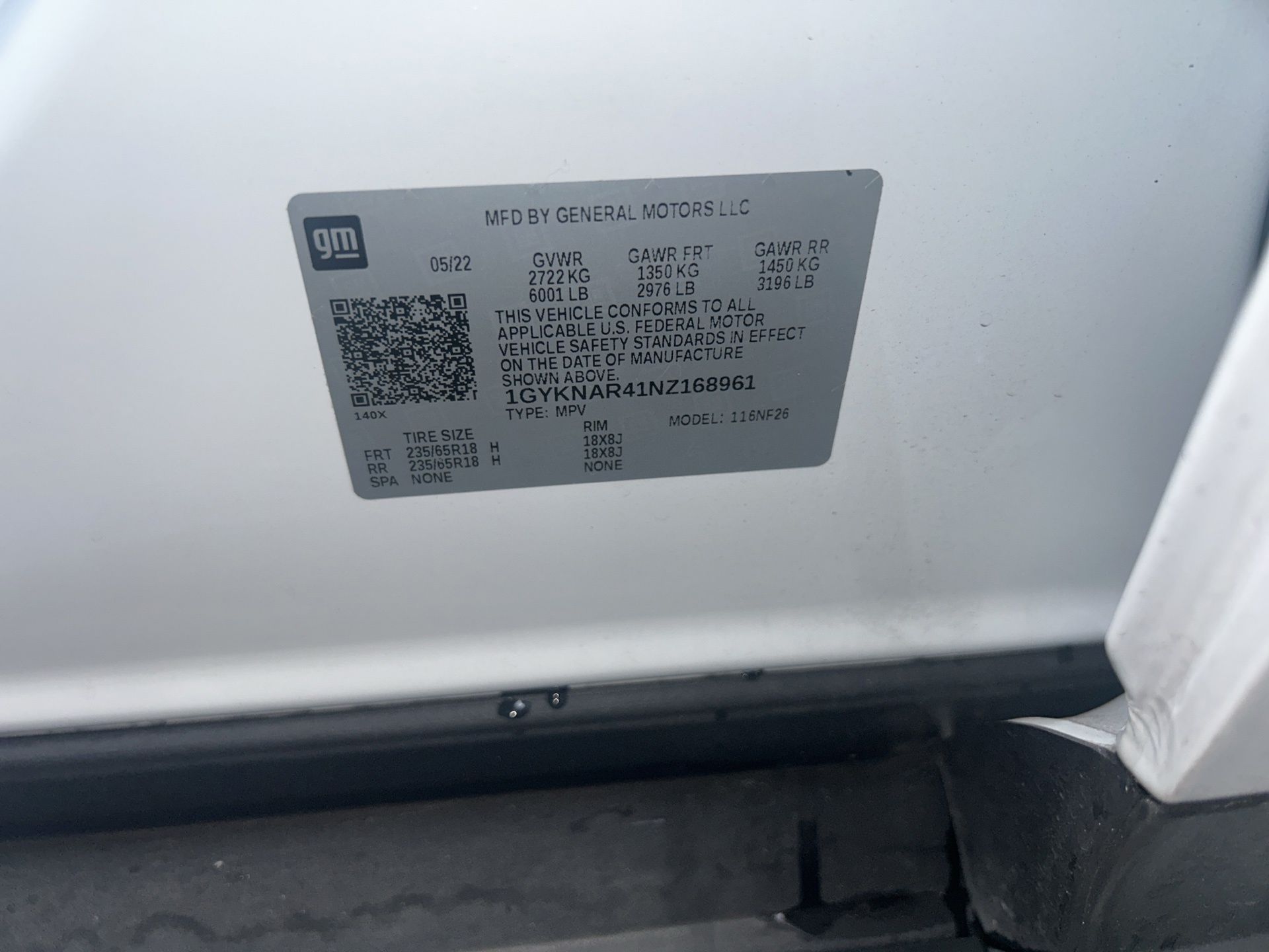 2022 Cadillac XT5 Luxury's photo