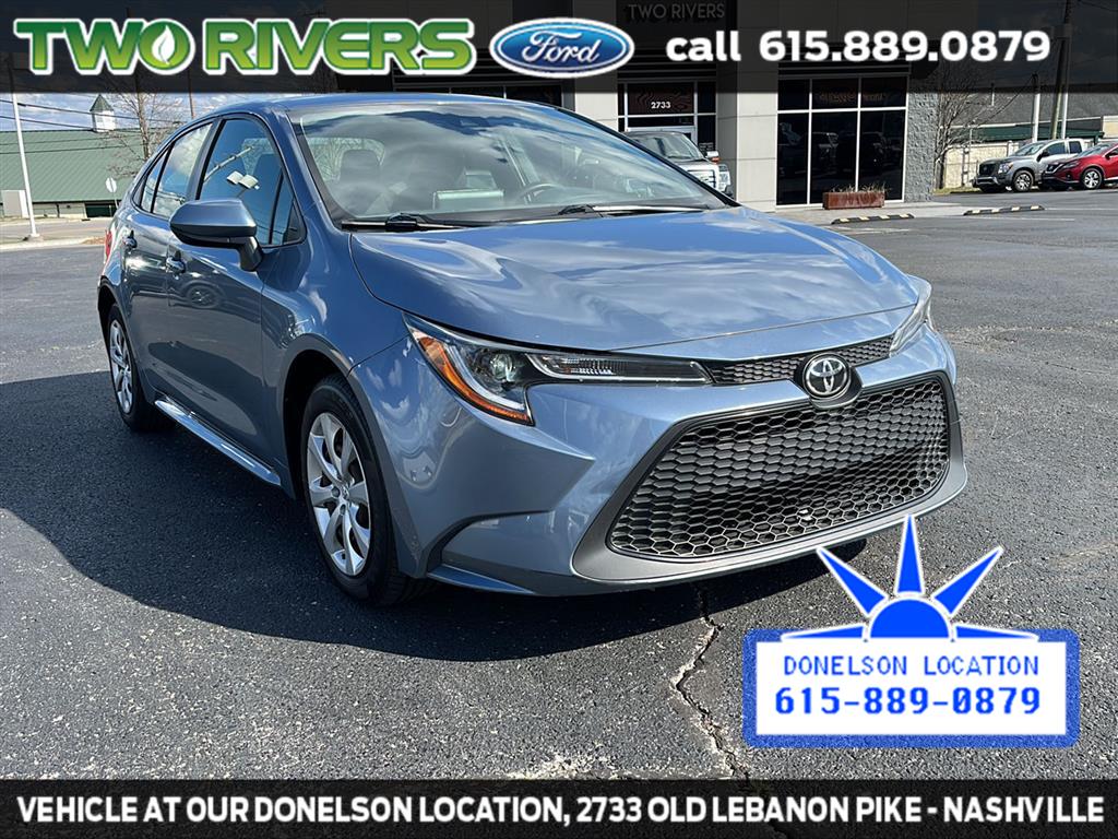 Used 2021 Toyota Corolla LE with VIN JTDEPMAEXMJ150216 for sale in Mt. Juliet, TN