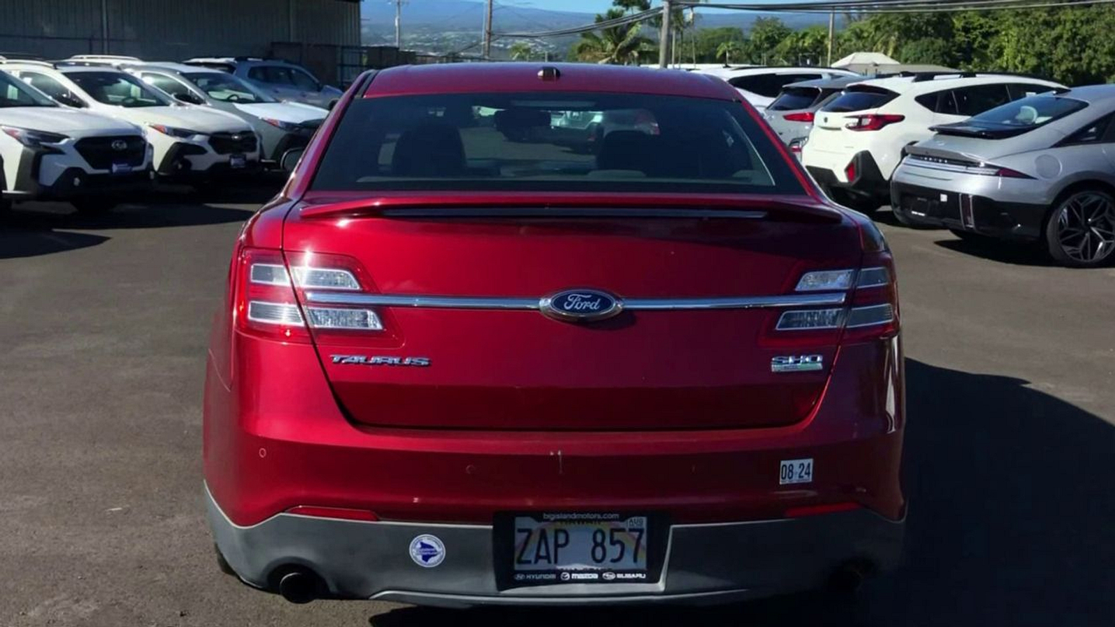 PreOwned 2013 Ford Taurus SHO 4dr Car in Hilo R431383A Big Island Motors