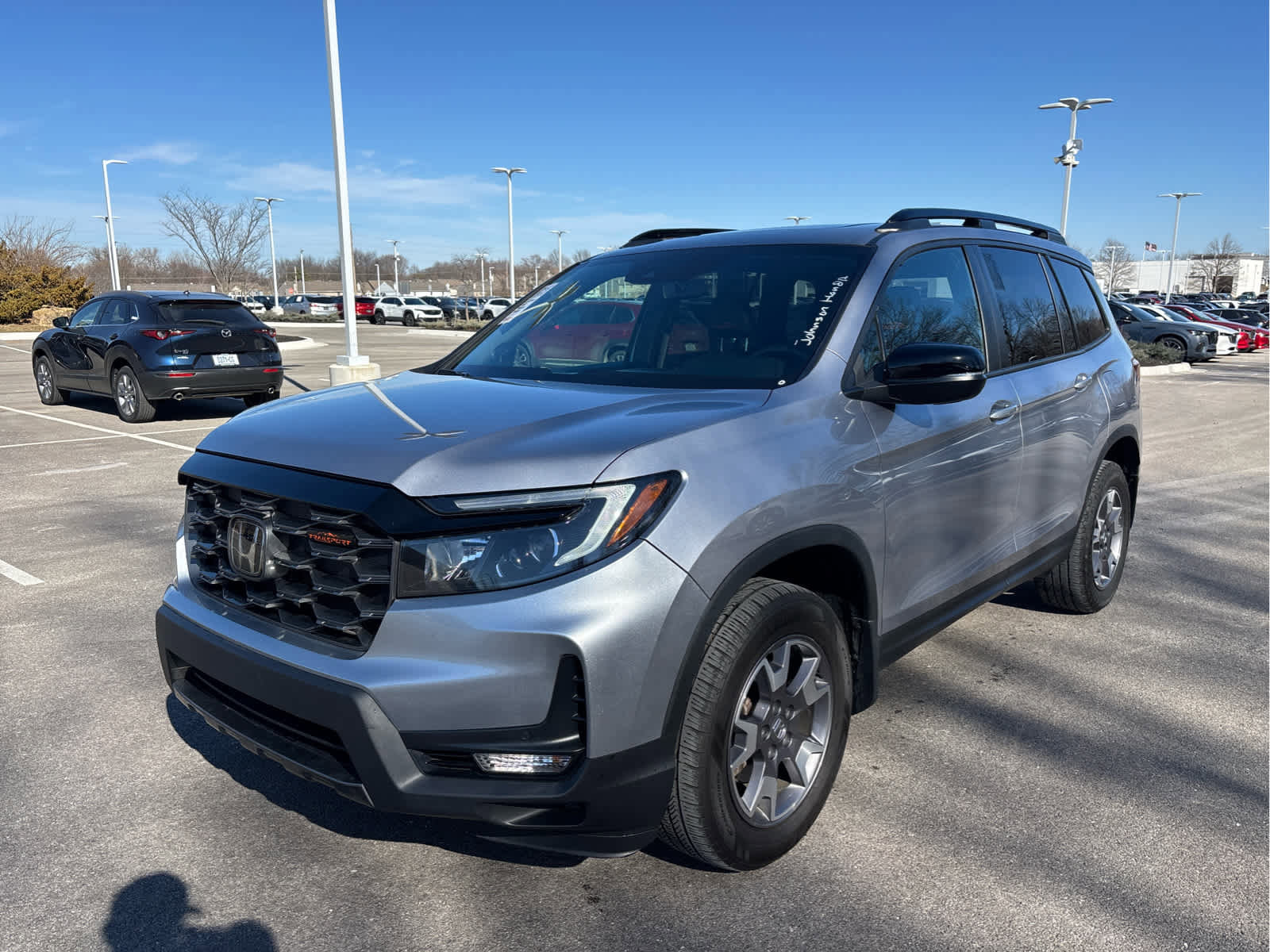Used 2022 Honda Passport TrailSport with VIN 5FNYF8H61NB020758 for sale in Kansas City