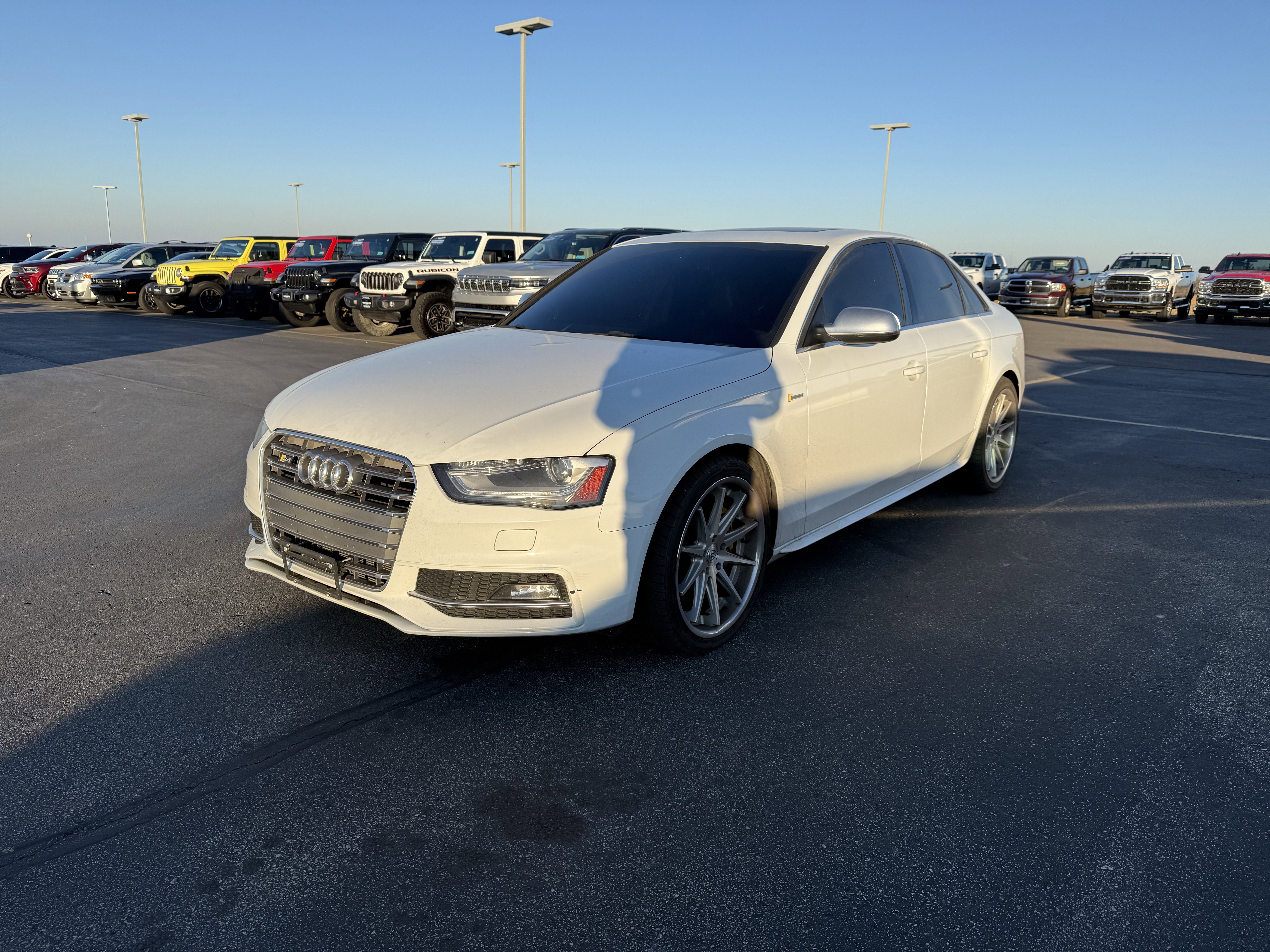 Used 2015 Audi S4 Premium Plus with VIN WAUBGAFL2FA093552 for sale in Saint Charles, Minnesota