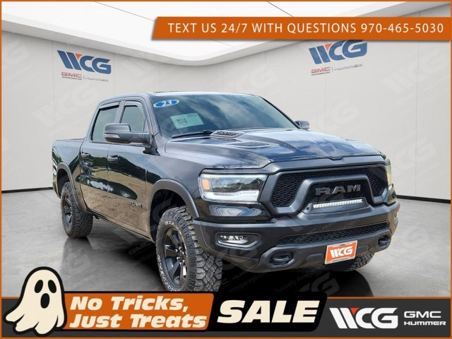 Pre-Owned 2023 Ram 1500 Rebel Crew Pickup in Greeley #GM10365A