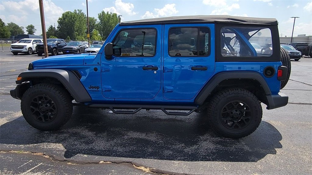 2022 Jeep Wrangler Unlimited Sport photo 3