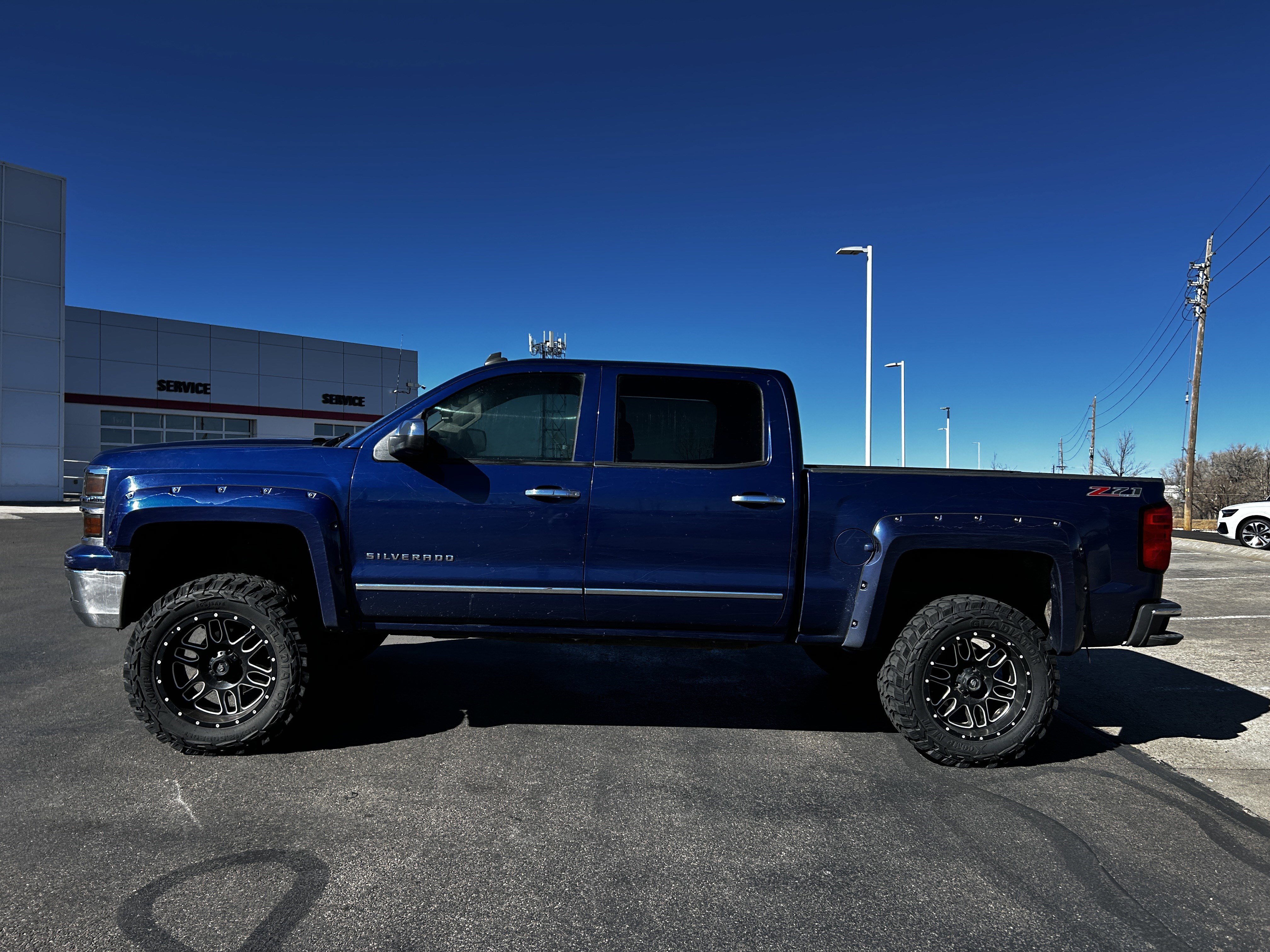 Used 2014 Chevrolet Silverado 1500 LTZ with VIN 3GCUKSEC3EG347190 for sale in Cheyenne, WY