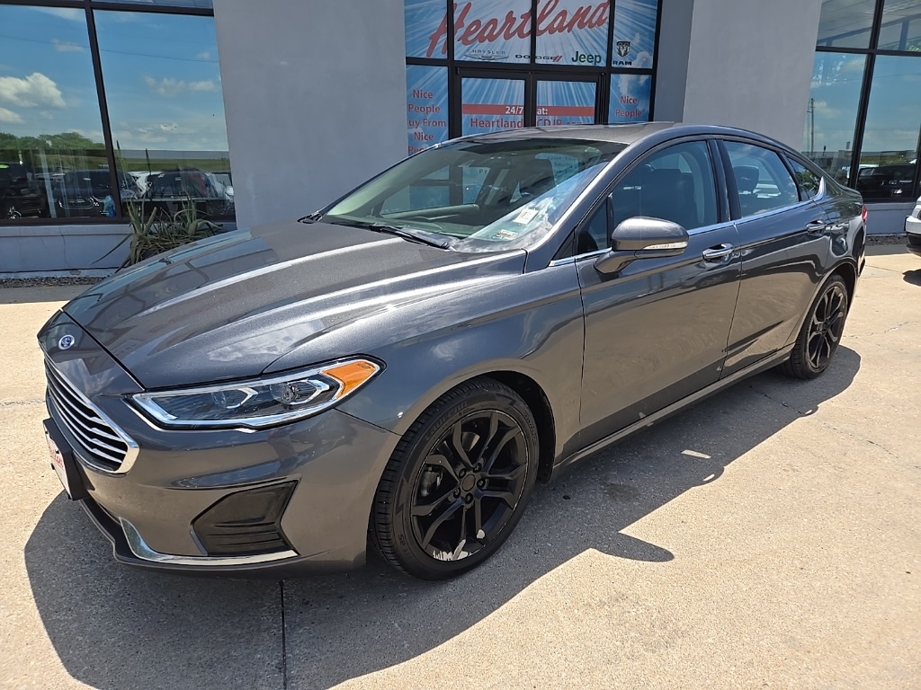 Used 2020 Ford Fusion SEL with VIN 3FA6P0CD9LR194073 for sale in Kansas City