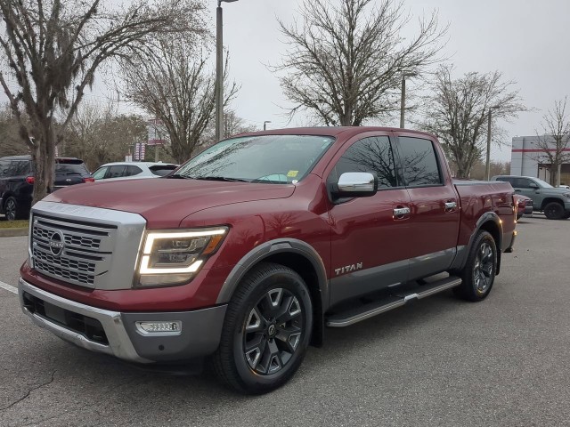 Pre-Owned 2023 Nissan Titan Platinum Reserve Crew Cab Pickup in ...