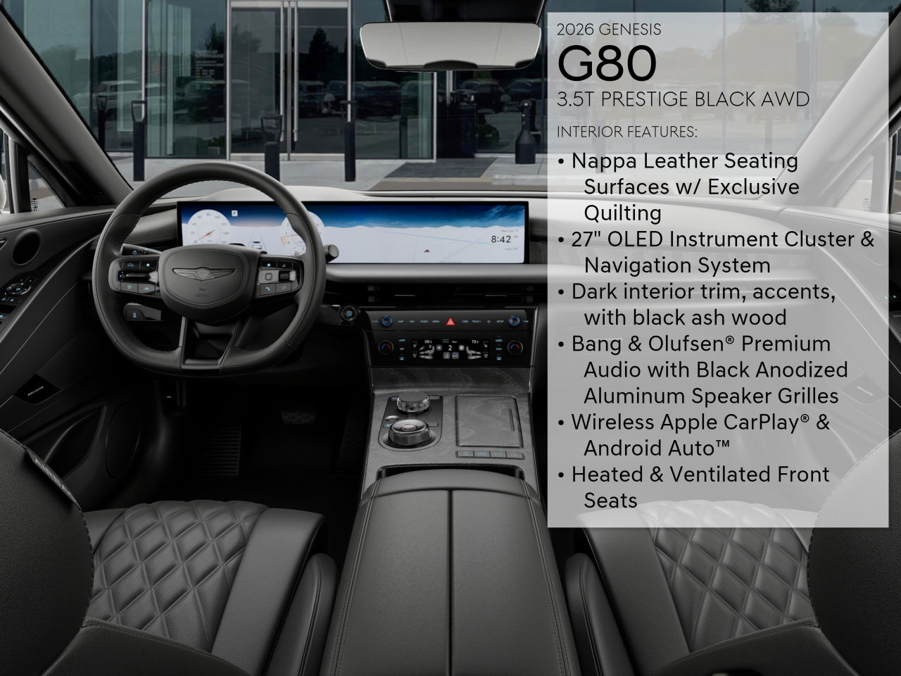 2026 Genesis G80 3.5T Prestige photo 19