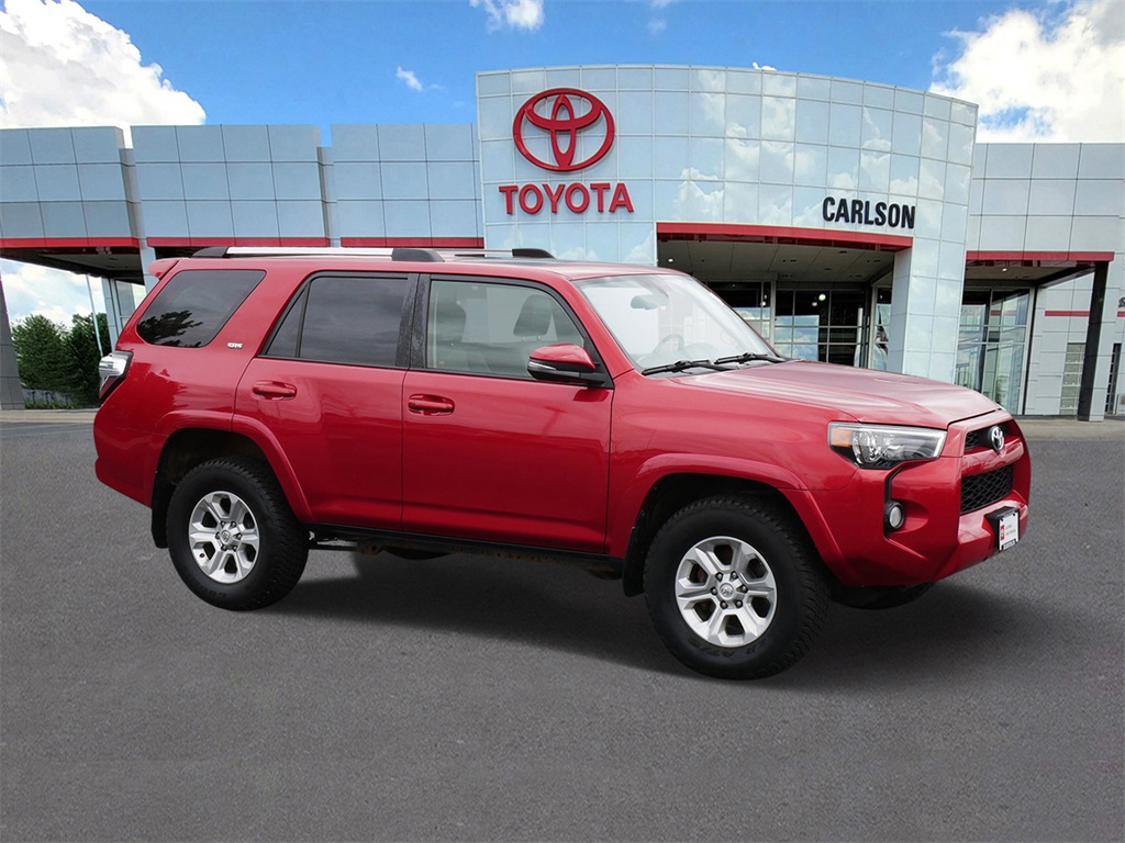 Used 2019 Toyota 4Runner SR5 Premium with VIN JTEBU5JR0K5643649 for sale in Minneapolis, Minnesota
