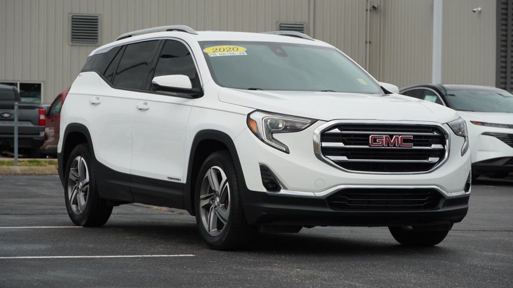 Used 2020 GMC Terrain SLT with VIN 3GKALPEV6LL105162 for sale in Shelbyville, TN