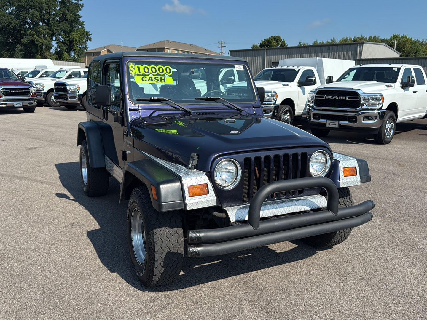 Used 1998 Jeep Wrangler SPORT with VIN 1J4FY19S1WP754189 for sale in Corydon, IN