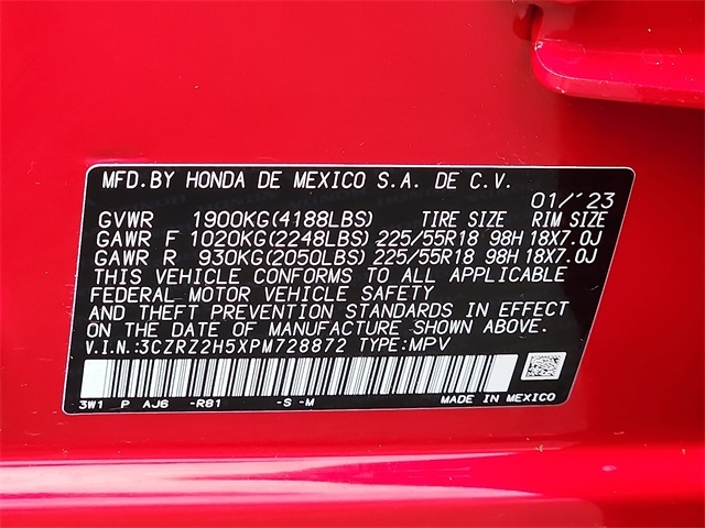 2023 Honda HR-V Sport photo 27