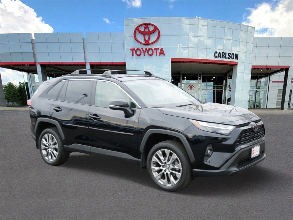 Certified 2022 Toyota RAV4 XLE Premium with VIN 2T3A1RFV6NC310313 for sale in Minneapolis, Minnesota