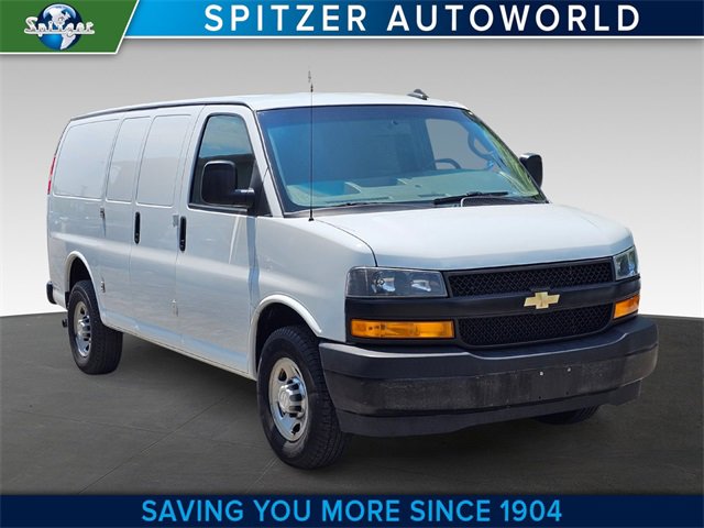 Used 2019 Chevrolet Express Cargo Work Van with VIN 1GCWGAFP6K1166844 for sale in North Jackson, OH