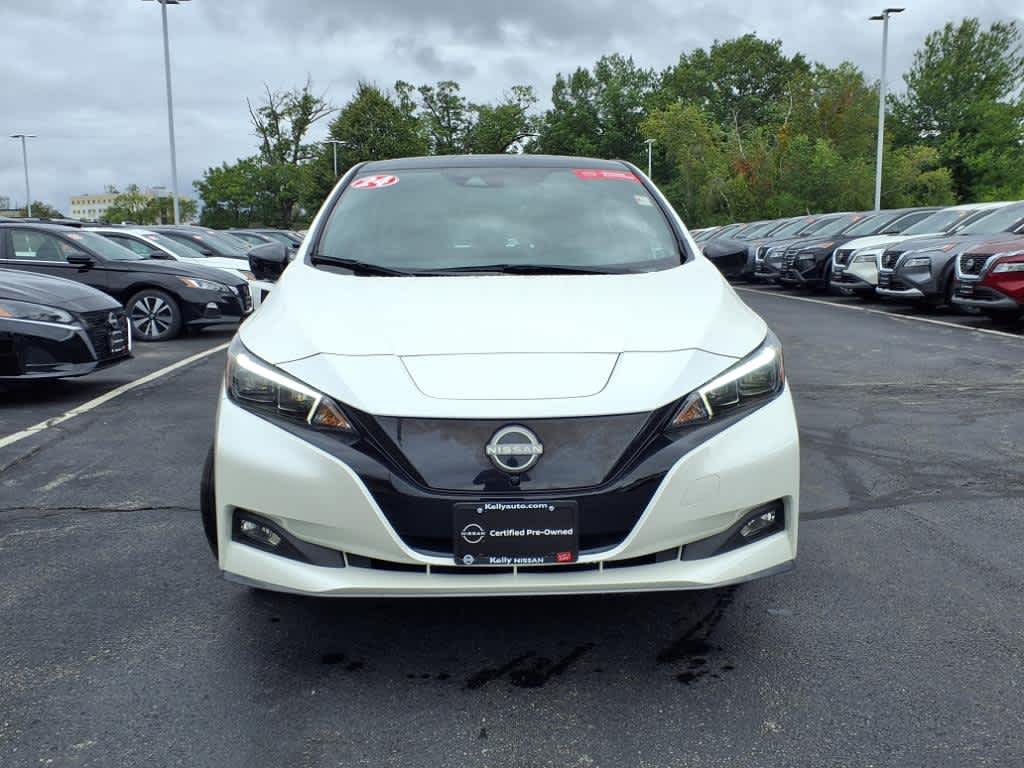 Certified 2024 Nissan LEAF SV PLUS with VIN 1N4CZ1CV8RC551696 for sale in Woburn, MA