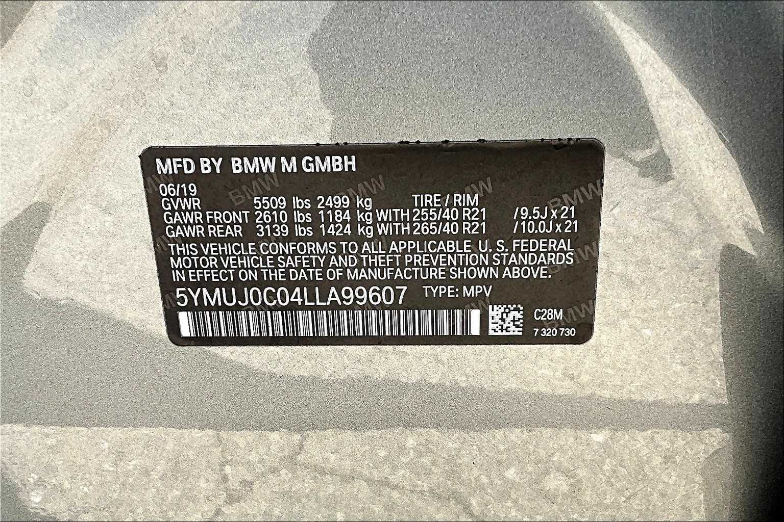 2020 Bmw X4 photo 32