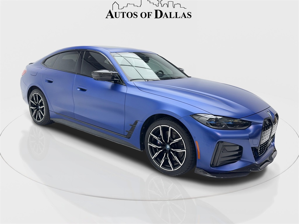 Used 2022 BMW i4 Base with VIN WBY33AW06NFM82123 for sale in Plano, TX
