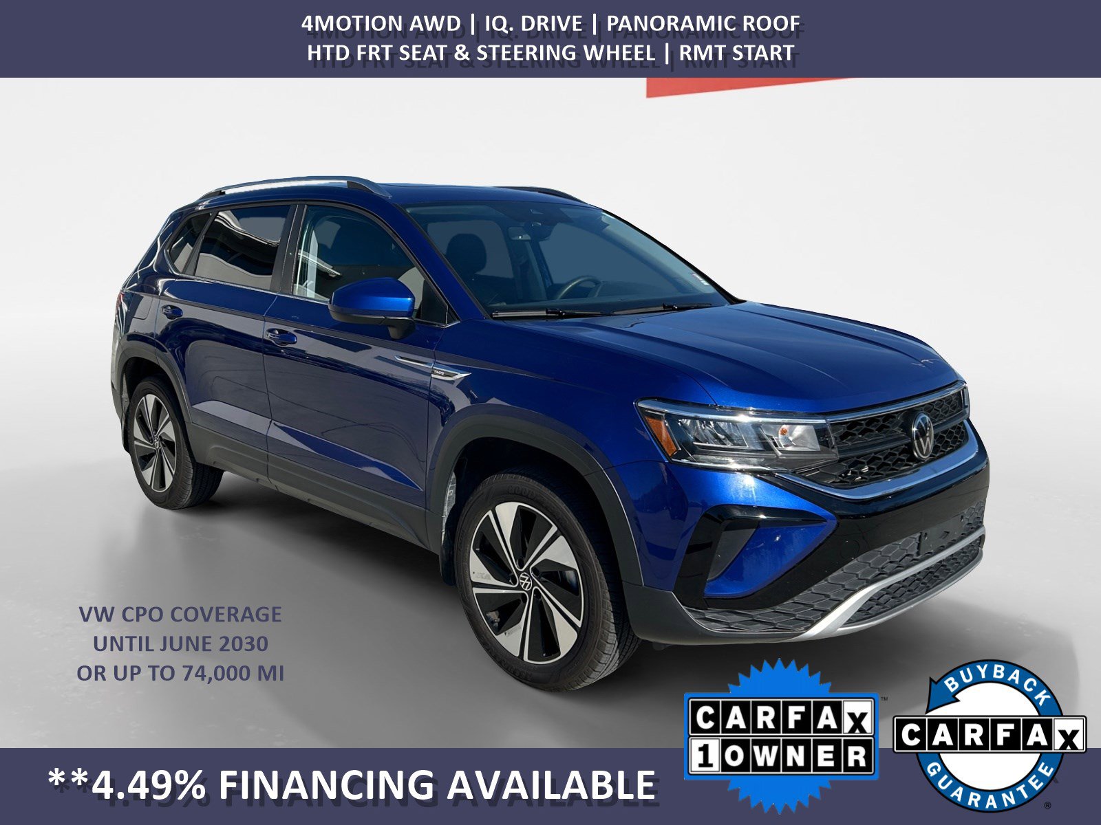 2024 Volkswagen Taos SE's photo