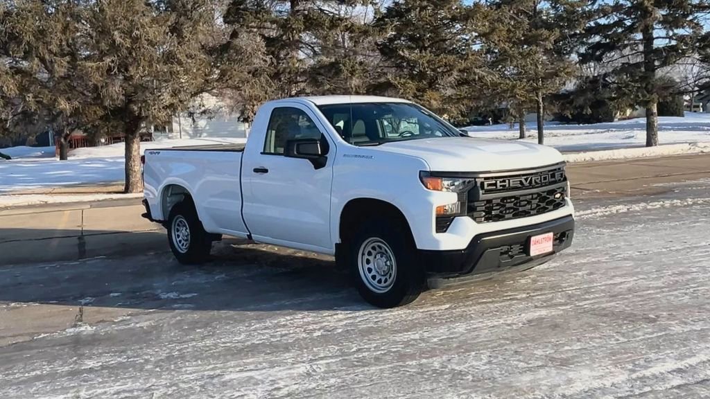 Used 2023 Chevrolet Silverado 1500 Work Truck with VIN 3GCNDAED6PG107992 for sale in Oslo, Minnesota