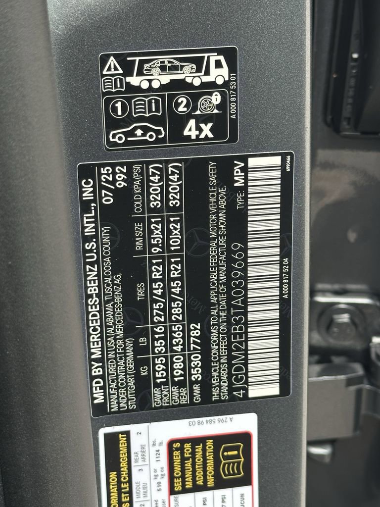 2026 Mercedes Benz EQS SUV 450 4MATIC photo 35