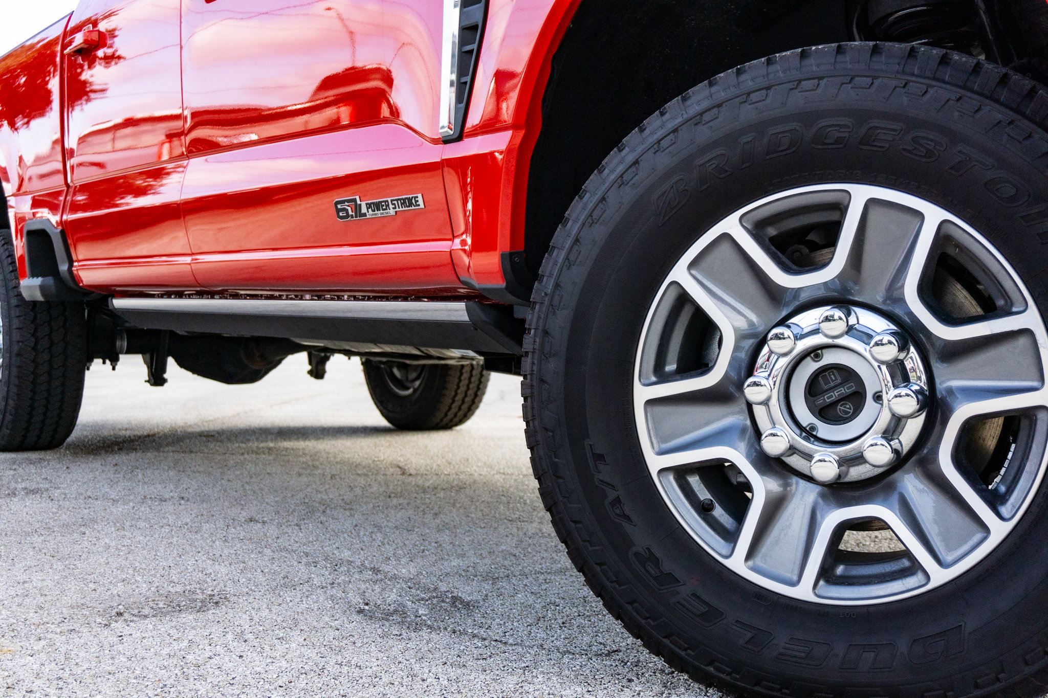 New 2024 Race Red Ford LARIAT image 2