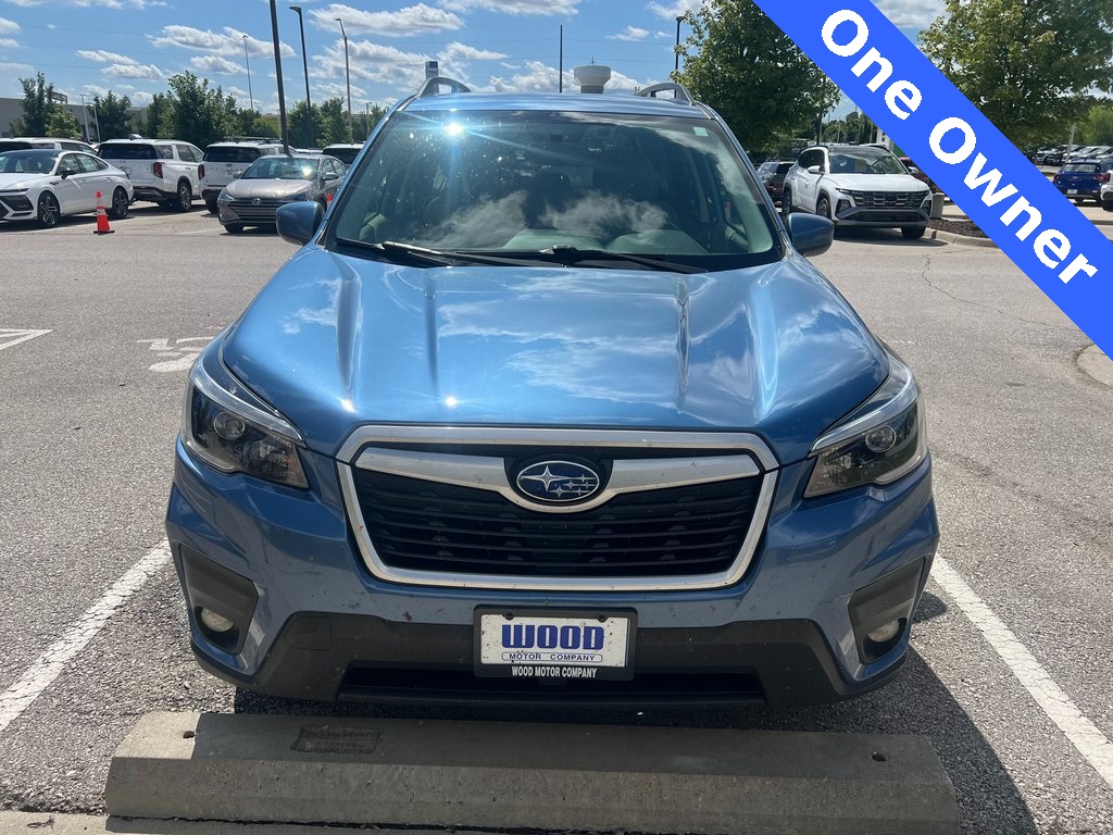 Used 2021 Subaru Forester Premium with VIN JF2SKAJC4MH570528 for sale in Kansas City