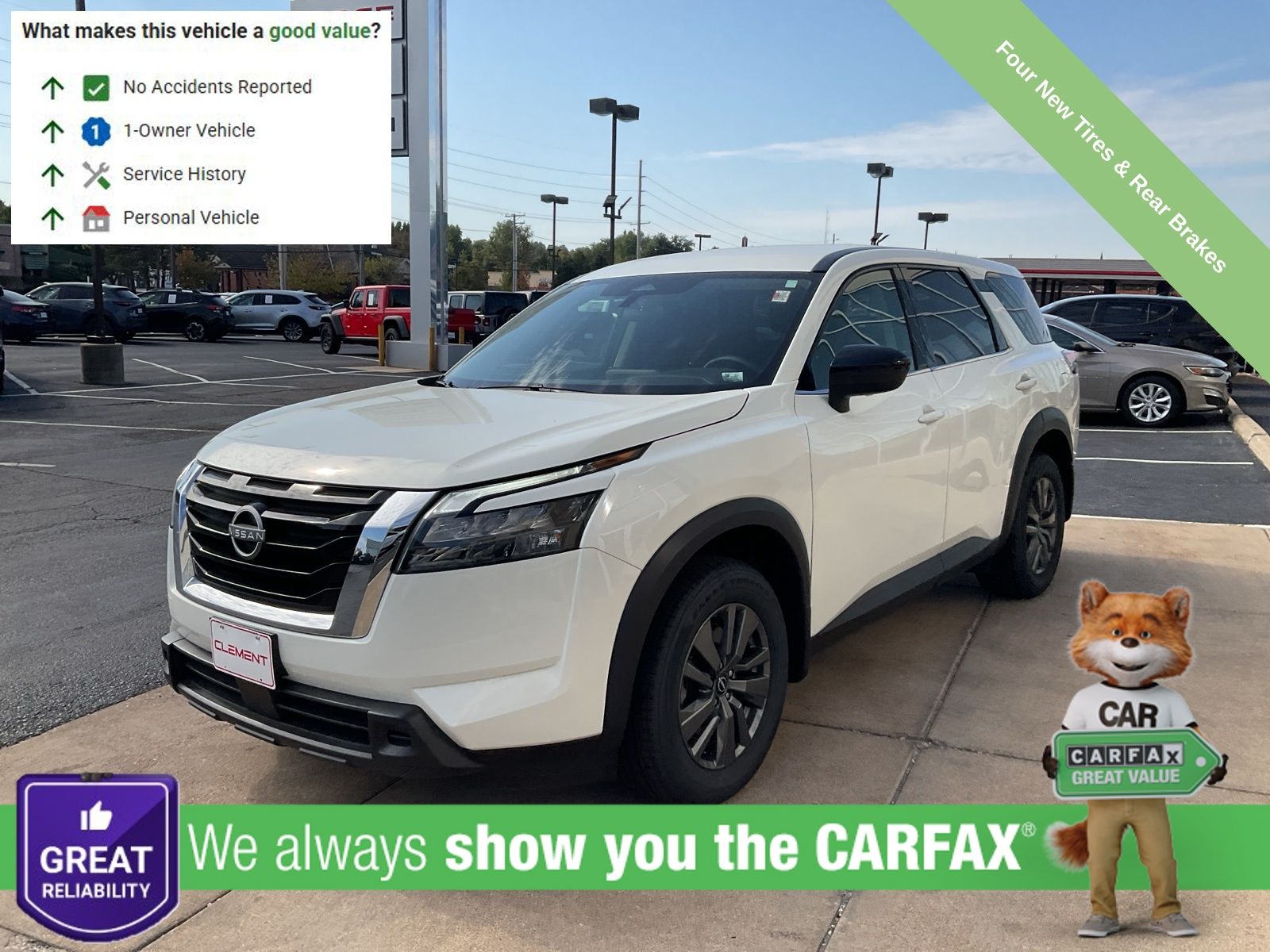 2024 Nissan Pathfinder S's photo