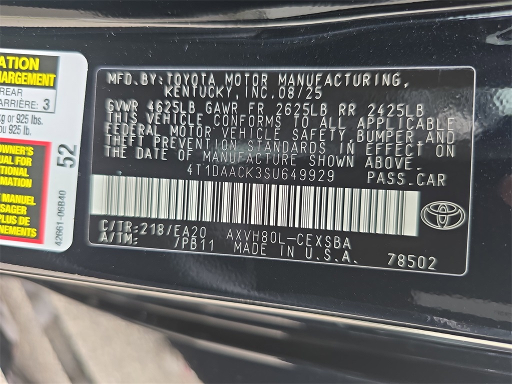 2025 Toyota Camry SE photo 34