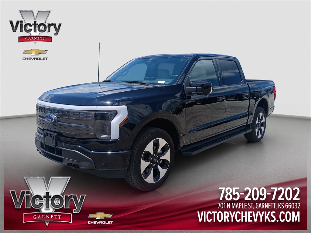 Used 2023 Ford F-150 Lightning Platinum with VIN 1FT6W1EVXPWG47449 for sale in Kansas City