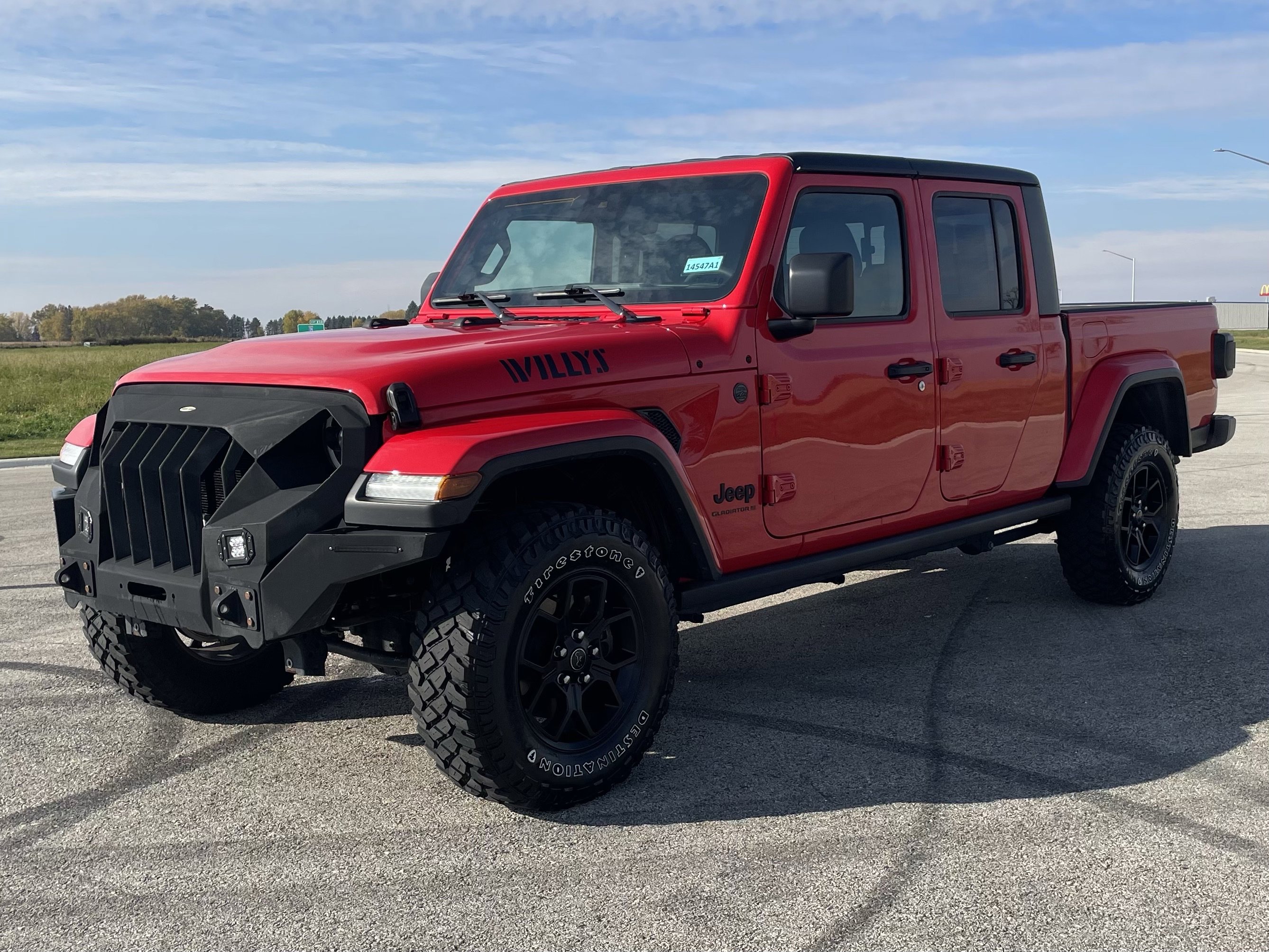 Used 2024 Jeep Gladiator Willys with VIN 1C6HJTAG1RL126545 for sale in Burnsville, Minnesota