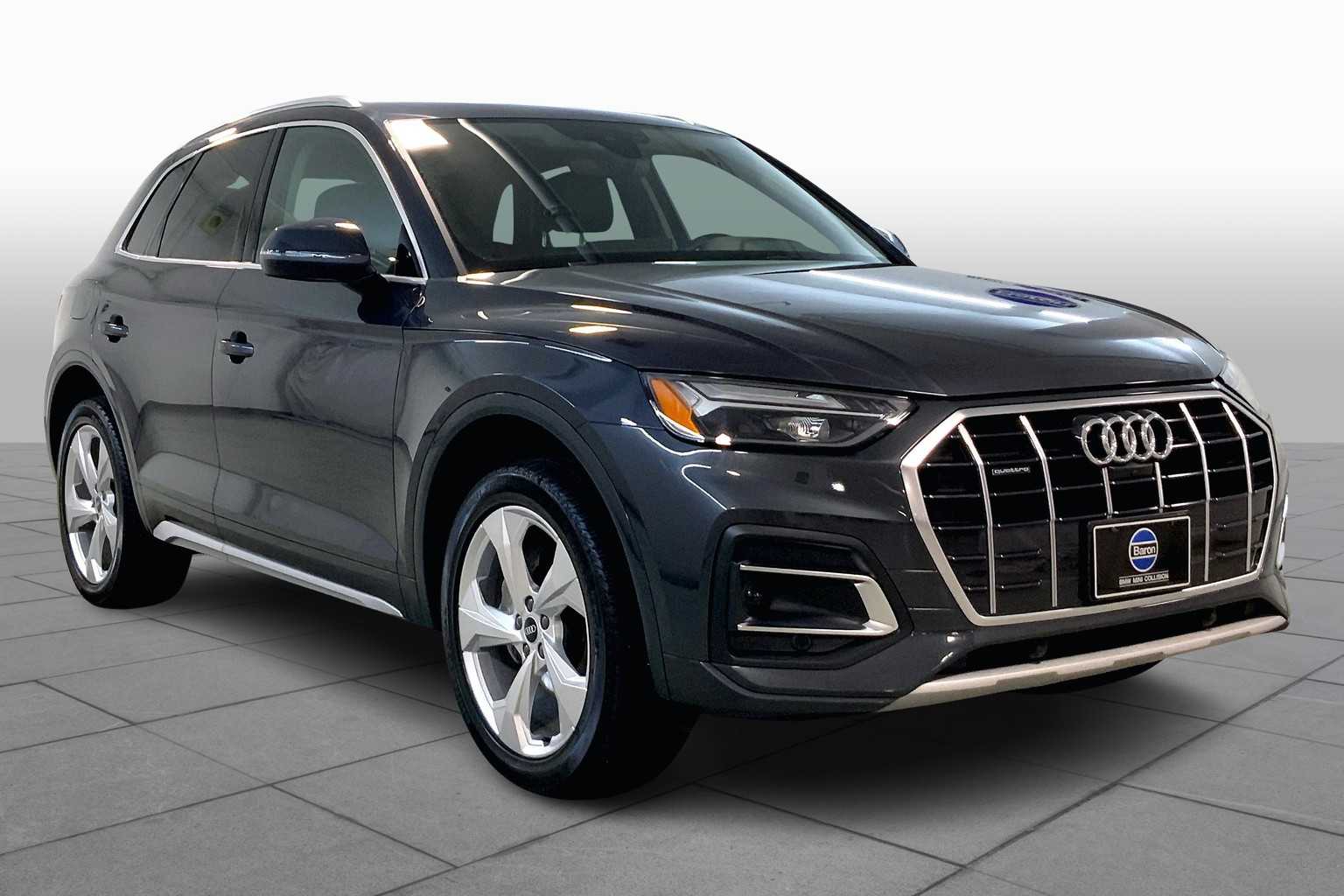 Used 2021 Audi Q5 Premium Plus with VIN WA1BAAFY9M2008742 for sale in Kansas City