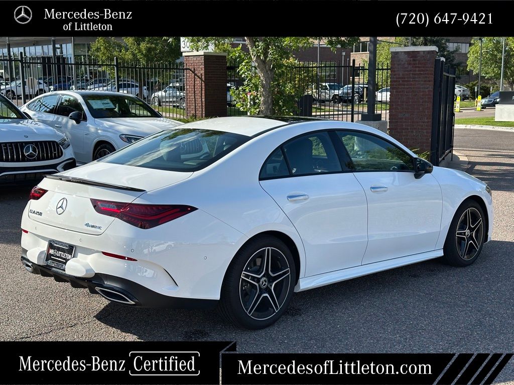 2025 Mercedes Benz CLA 250 4MATIC photo 3