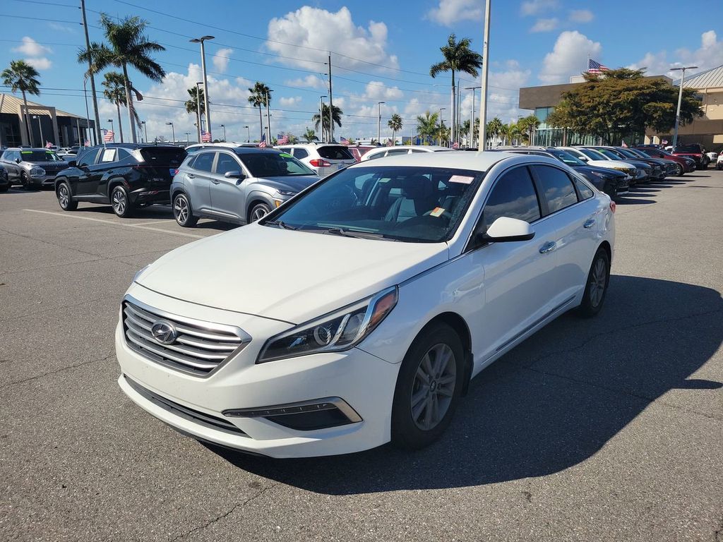 Used 2015 Hyundai Sonata SE with VIN 5NPE24AF5FH150918 for sale in Punta Gorda, FL